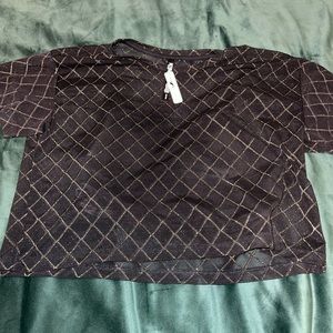 Victoria secret sparkly workout top